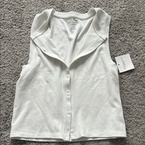 American Eagle button down tank for women